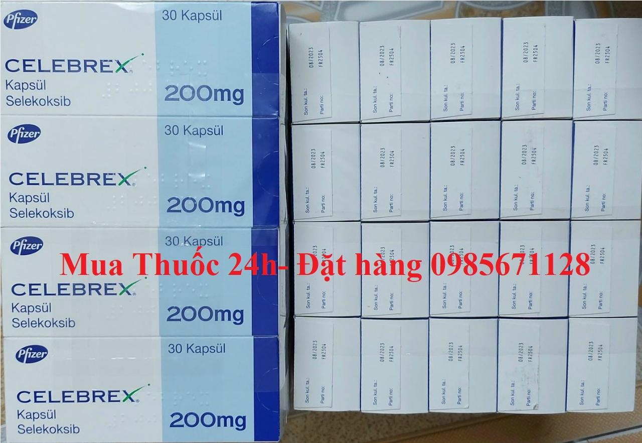 Thuốc Celebrex 200mg Celecoxib giá bao nhiêu mua ở đâu