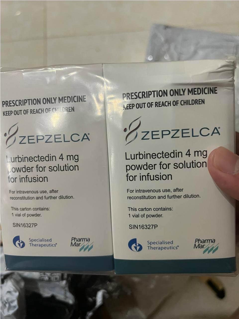 ​Thuốc Zepzelca Lurbinectedin giá bao nhiêu mua ở đâu?