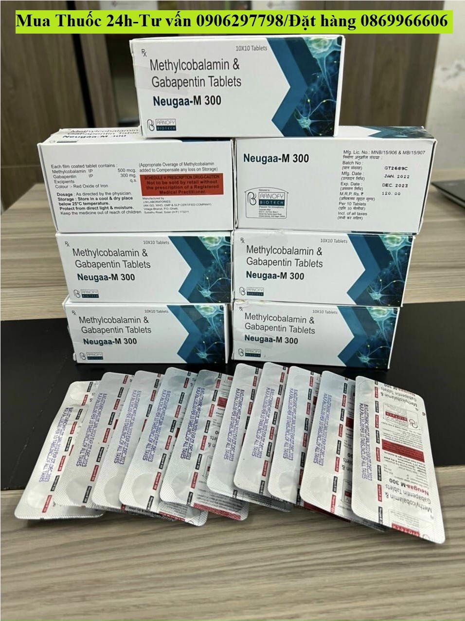 Thuốc Neugaa-M 300 Methylcobalamin and Gabapentine giá bao nhiêu mua ở đâu?