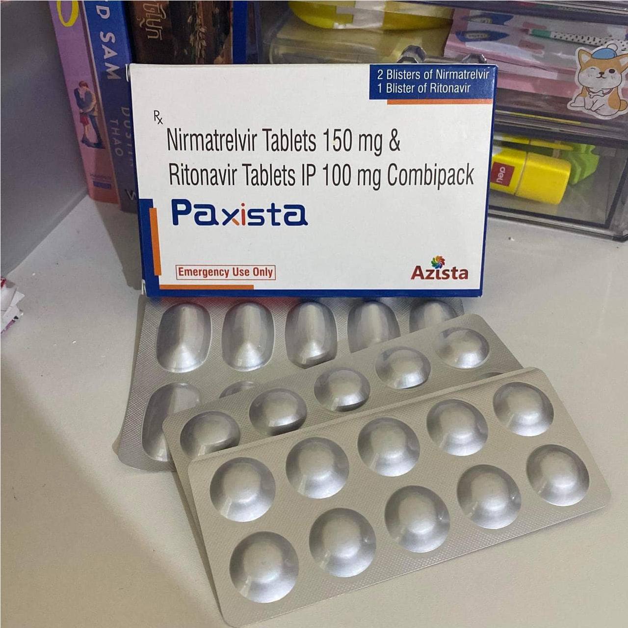 Thuốc Paxista Nirmatrelvir và Ritonavir giá bao nhiêu mua ở đâu?