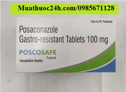 Thuốc Poscosafe 100mg Posaconazole giá bao nhiêu mua ở đâu