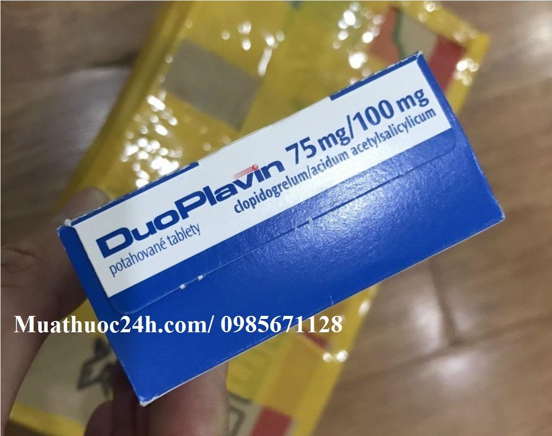 Thuốc DuoPlavin 75mg/100mg giá bao nhiêu mua ở đâu?