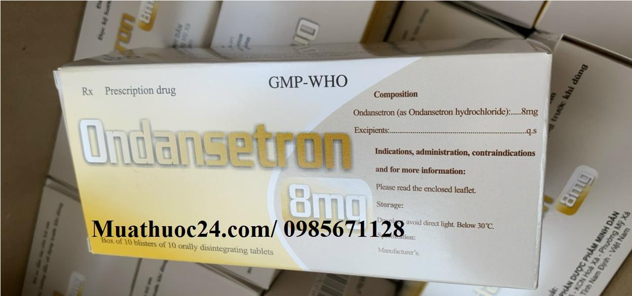 Thuốc Ondansetron 8mg giá bao nhiêu mua ở đâu