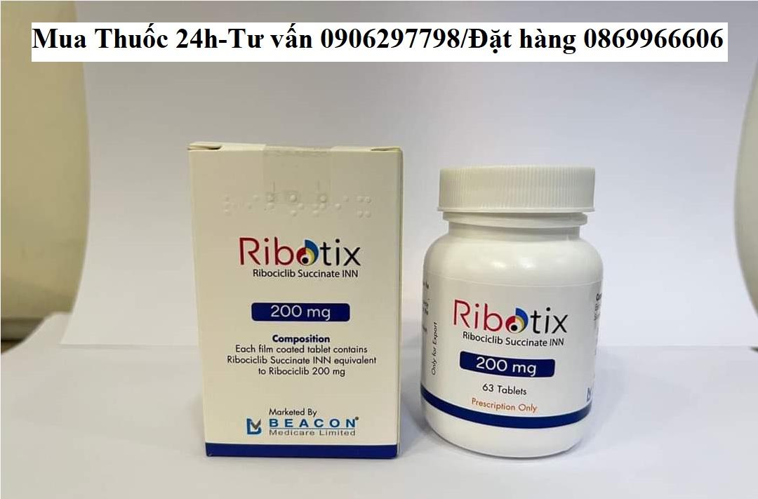 Thuốc Ribotix Ribociclib 200mg giá bao nhiêu mua ở đâu?