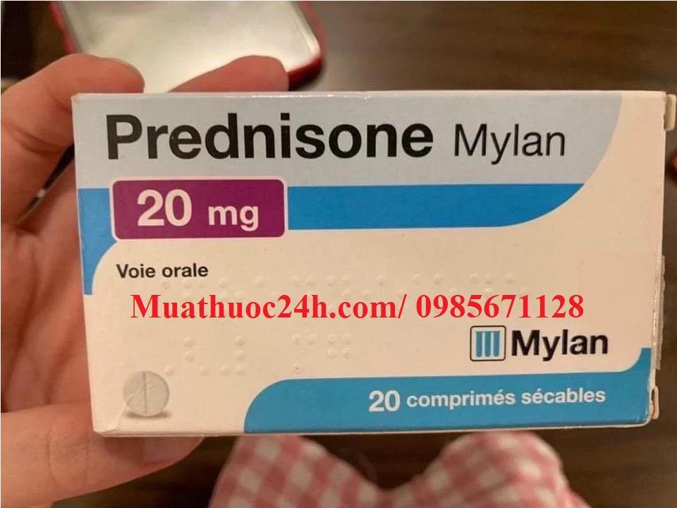 Thuốc Prednisone 20mg giá bao nhiêu mua ở đâu 