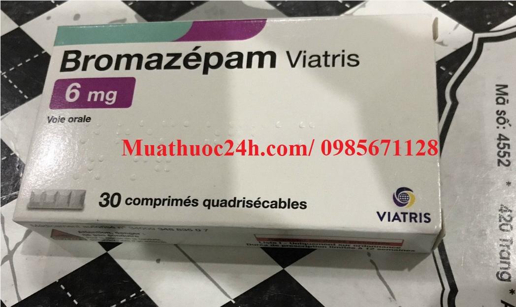 Thuốc Bromazepam 6mg Viatris giá bao nhiêu mua ở đâu