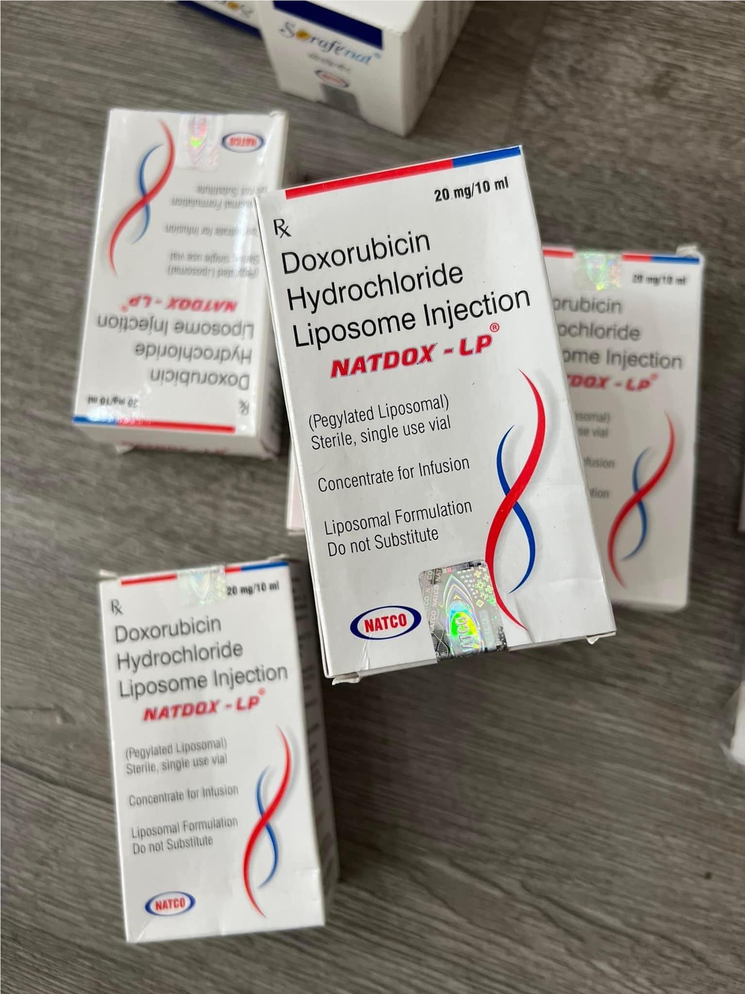 Thuốc Natdox Doxorubicin giá bao nhiêu mua ở đâu?