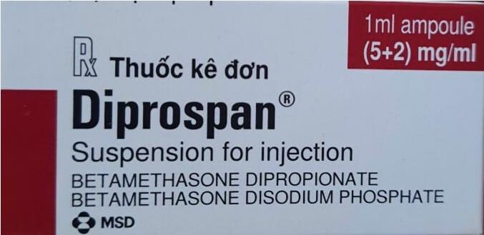 ​Thuốc Diprospan Betamethason giá bao nhiêu mua ở đâu?