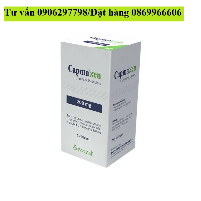 Thuốc Capmaxen Capmatinib 200mg giá bao nhiêu mua ở đâu?