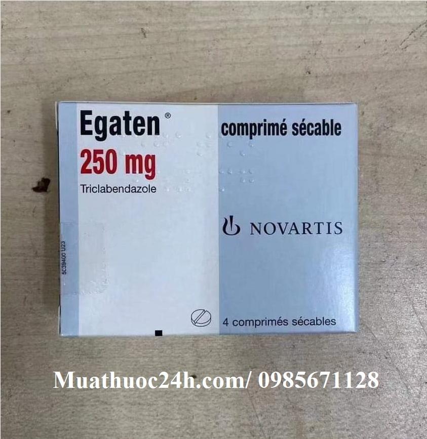 Thuốc Egaten 250mg Triclabendazole giá bao nhiêu mua ở đâu