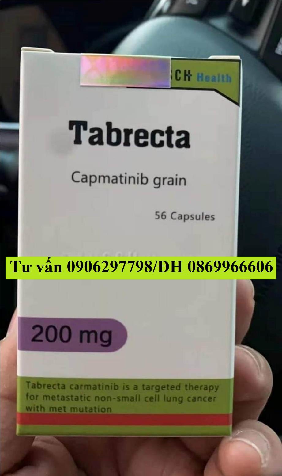 Thuốc Tabrecta Capmatinib 200mg giá bao nhiêu mua ở đâu?