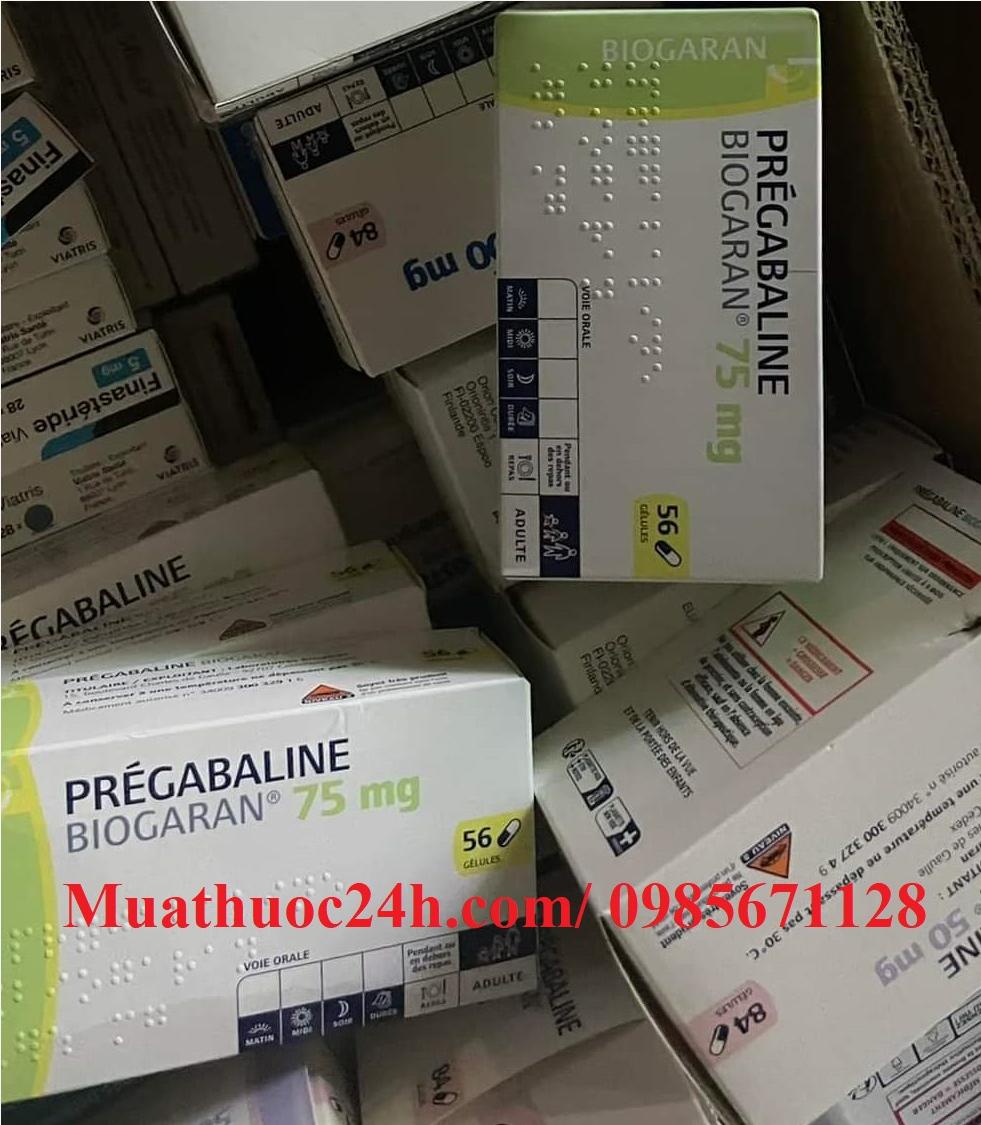 Thuốc Pregabaline 75mg Biogaran giá bao nhiêu mua ở đâu