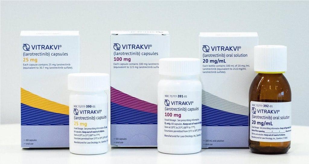 Thuốc Vitrakvi 100mg Larotrectinib giá bao nhiêu mua ở đâu?