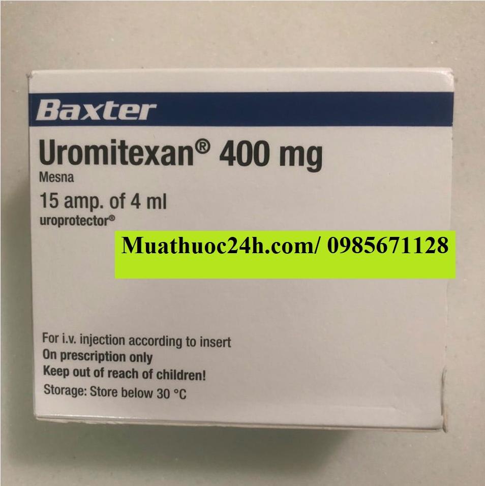 Thuốc Uromitexan 400 mg Mesna giá bao nhiêu mua ở đâu