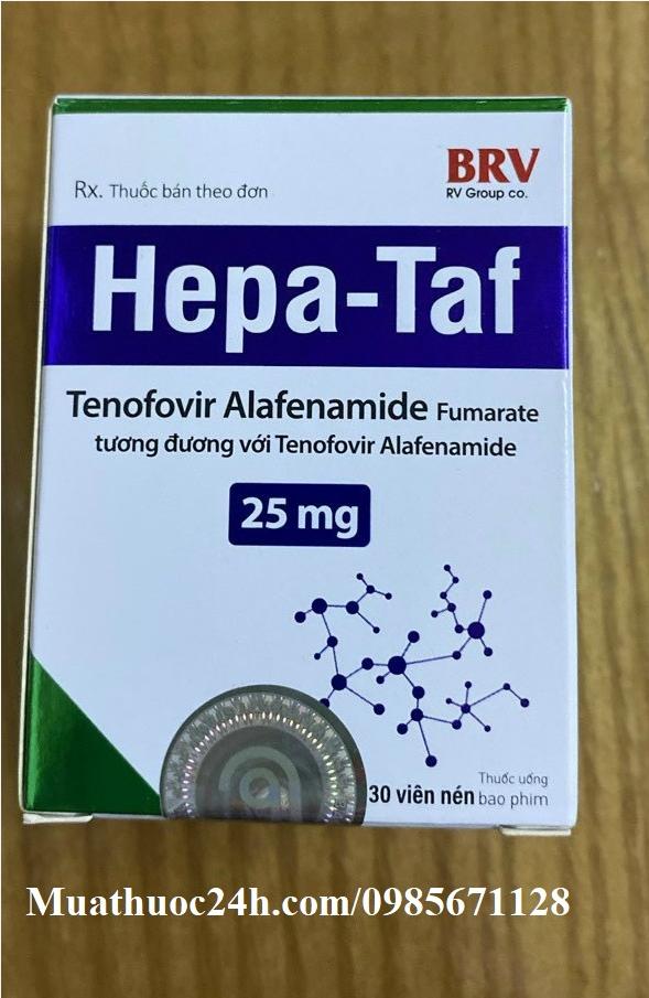 Thuốc Hepa-Taf 25mg Tenofovir Alafenamide giá bao nhiêu mua ở đâu