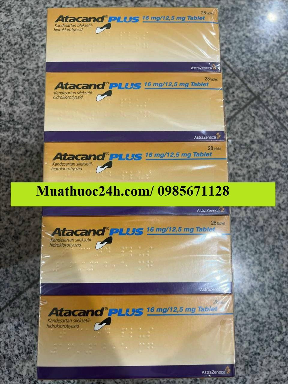 Thuốc Atacand Plus 16mg/12.5mg giá bao nhiêu mua ở đâu?