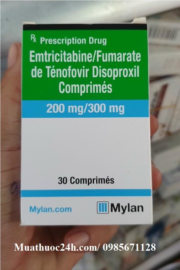 Thuốc Emtricitabine/Fumarate Tenofovir Disoproxil giá bao nhiêu mua ở đâu