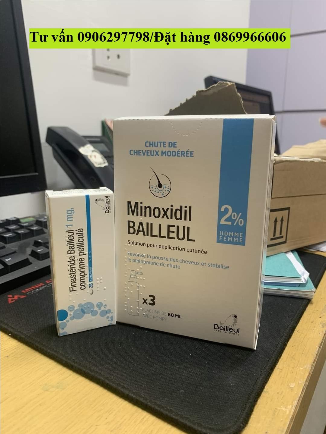 Thuốc Minoxidil Bailleul giá bao nhiêu mua ở đâu?