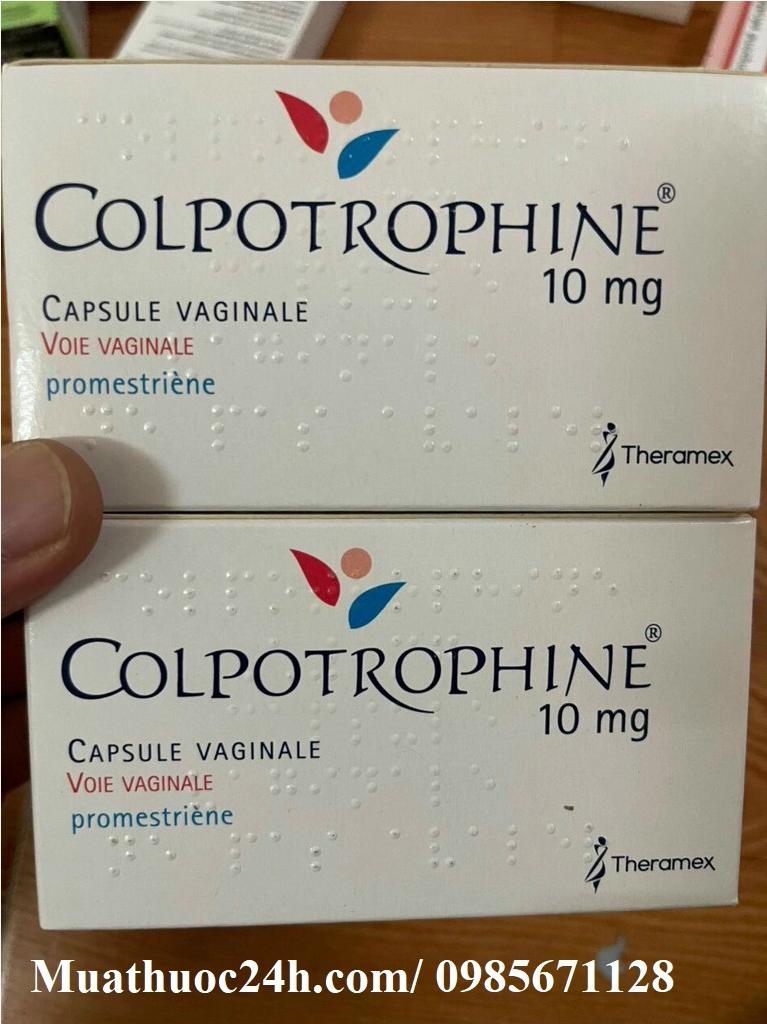 Thuốc Colpotrophine 10mg Promestriene giá bao nhiêu mua ở đâu