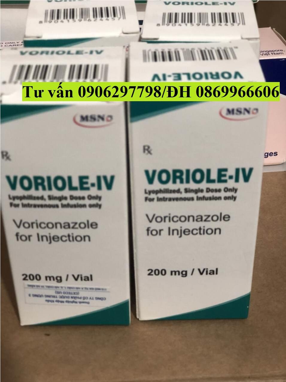 Thuốc Voriole-IV Voriconazole giá bao nhiêu mua ở đâu?