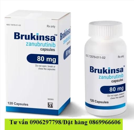 Thuốc Brukinsa Zanubrutinib 80mg giá bao nhiêu mua ở đâu?