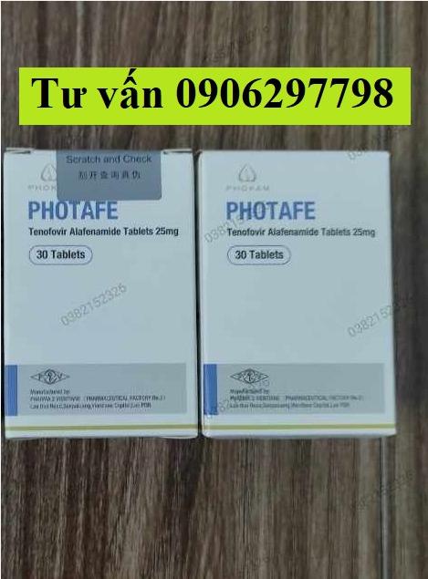 Thuốc Photafe Tenofovir 25mg giá bao nhiêu mua ở đâu?