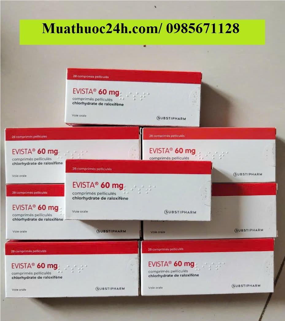 Thuốc Evista 60mg Raloxifene giá bao nhiêu mua ở đâu