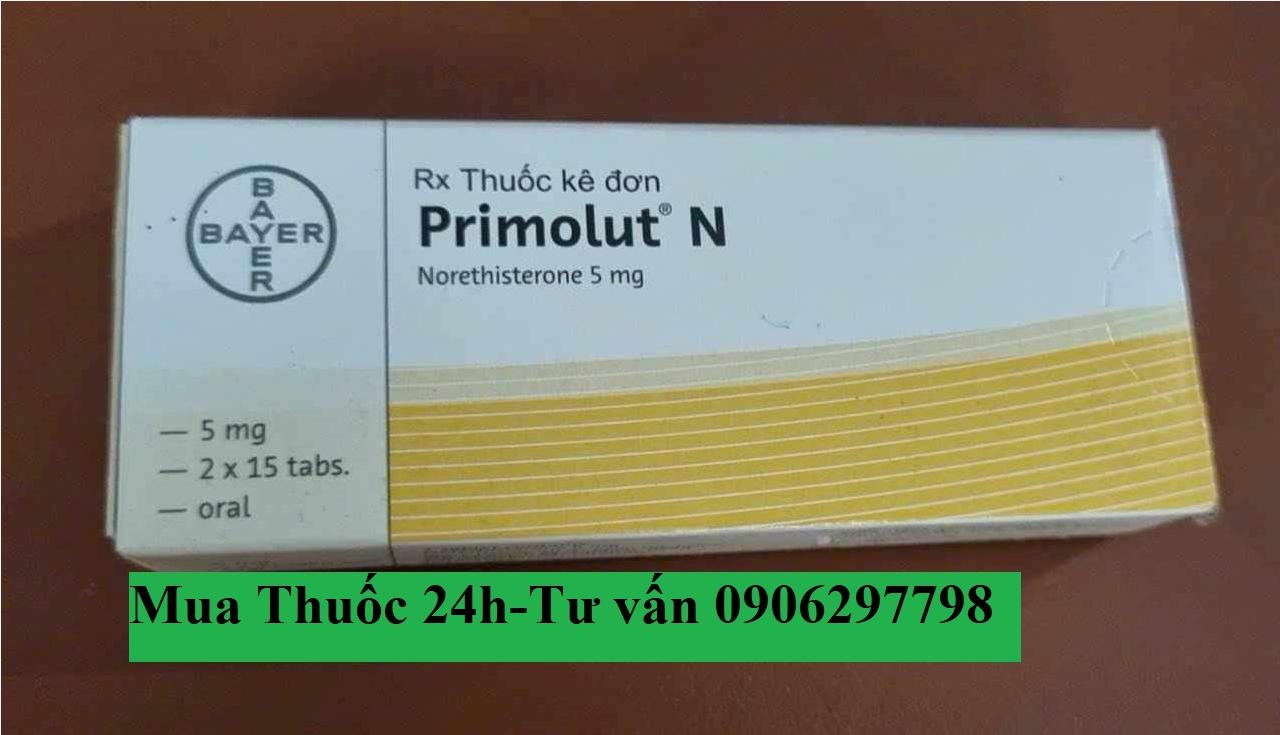 Thuốc Primolut-N Norethisteron 5mg giá bao nhiêu mua ở đâu?