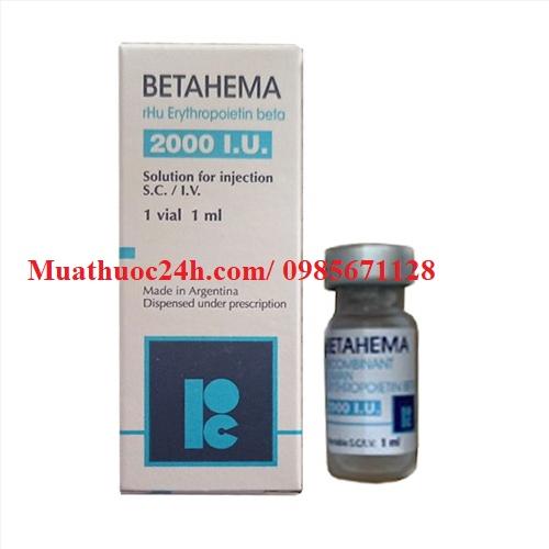 Thuốc Betahema 2000IU giá bao nhiêu mua ở đâu