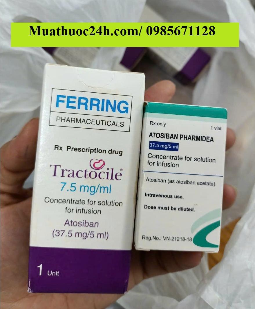 Thuốc Atosiban Pharmidea 37,5mg/5ml giá bao nhiêu mua ở đâu?