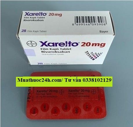 Thuốc Xarelto Rivaroxaban 10mg, 15mg, 20mg giá bao nhiêu mua ở đâu?