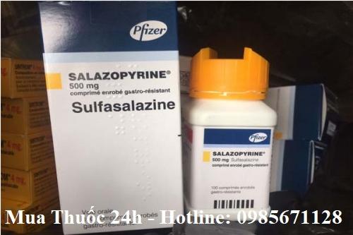 Thuốc Salazopyrine 500mg Sulfasalazine giá bao nhiêu mua ở đâu