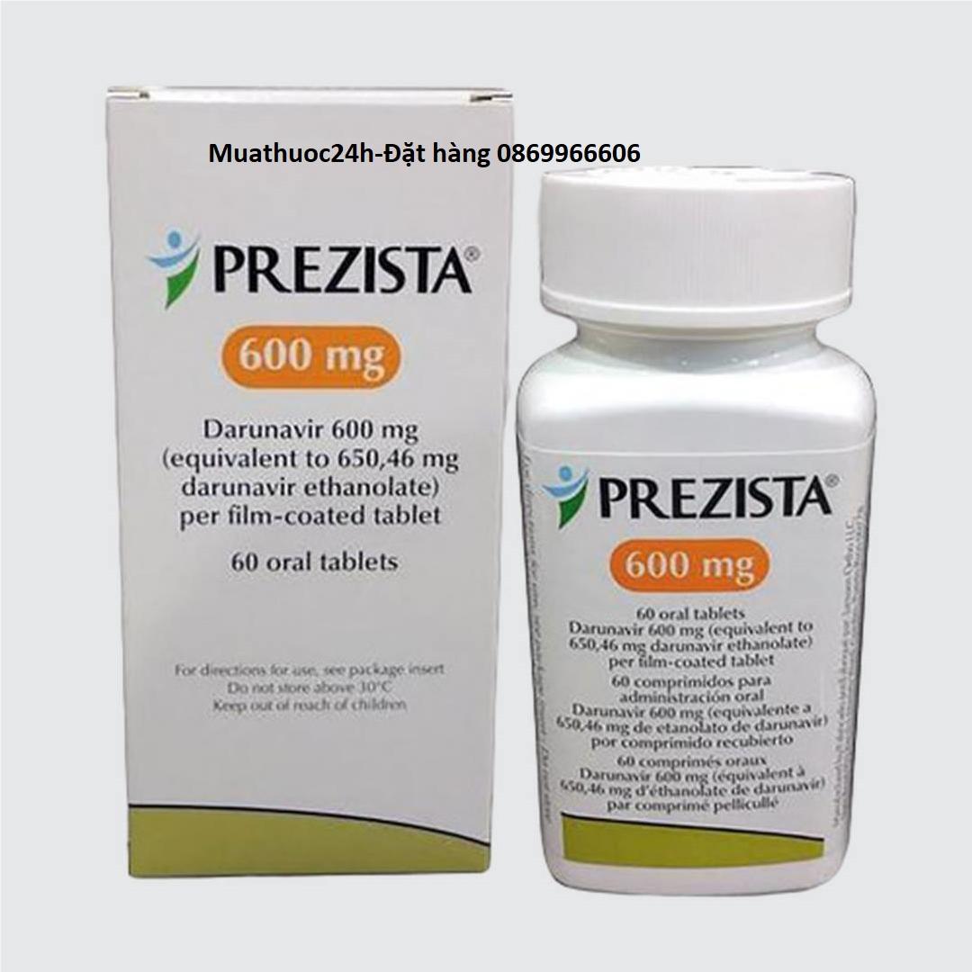 Thuốc Prezista Darunavir giá bao nhiêu mua ở đâu?