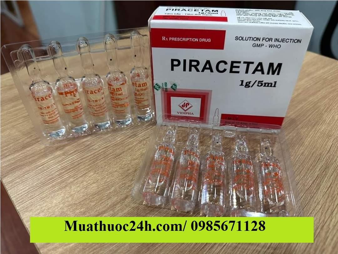 Thuốc Piracetam 1g/5ml giá bao nhiêu mua ở đâu?