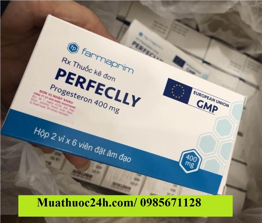 Thuốc Perfeclly 400mg Progesterone giá bao nhiêu mua ở đâu