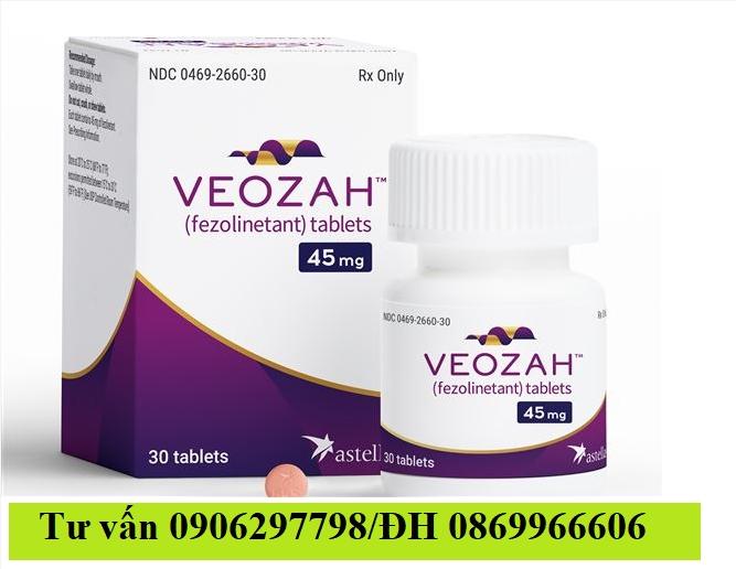 Thuốc  Veozah Fezolinetant giá bao nhiêu mua ở đâu?